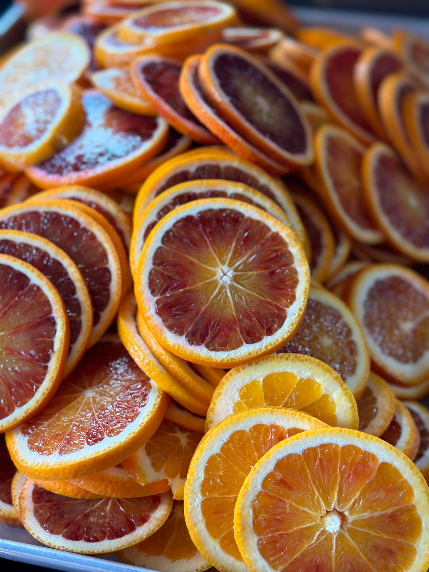 Dehydrated Blood Oranges