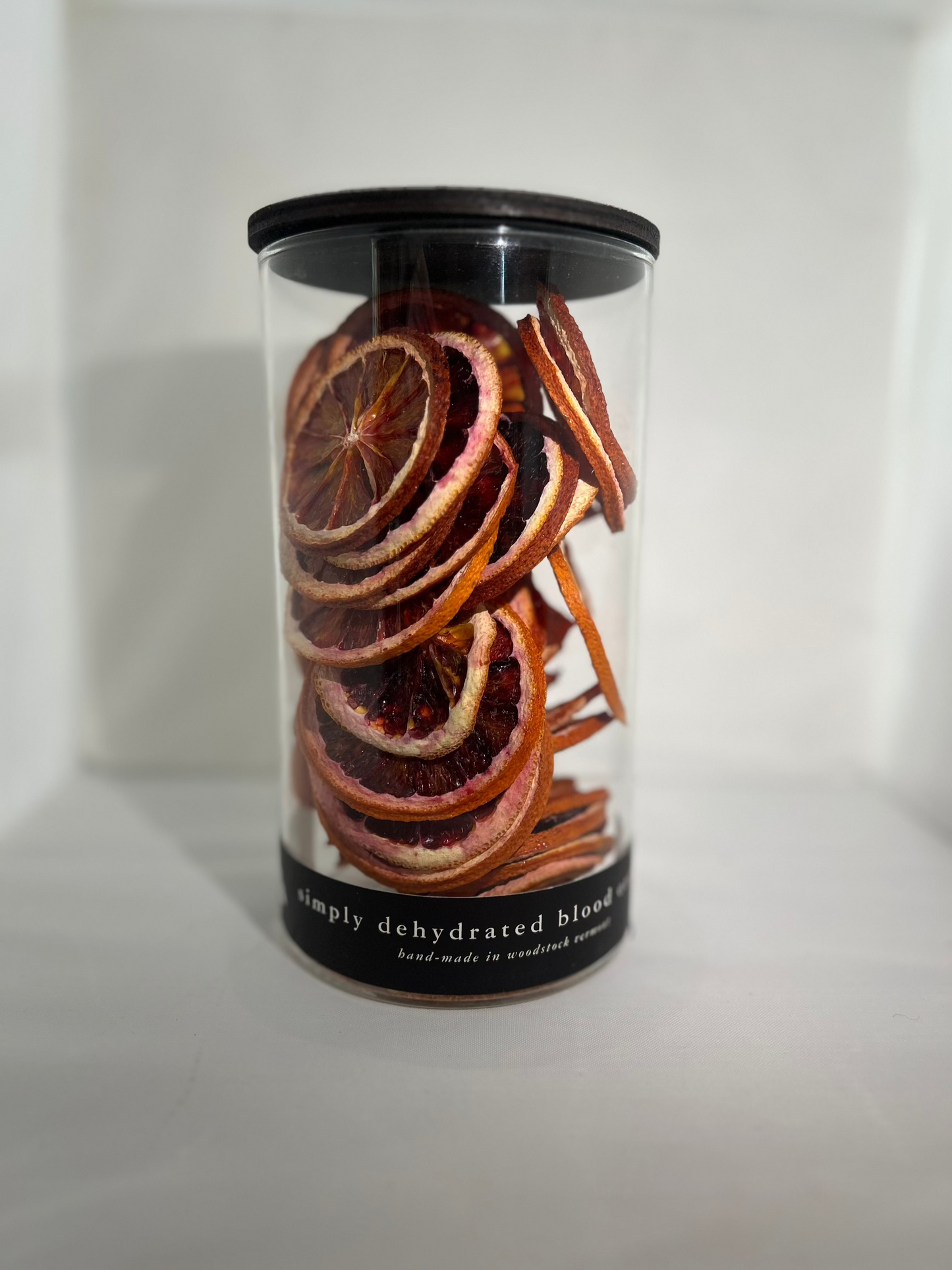 Glass Canister- Blood Oranges