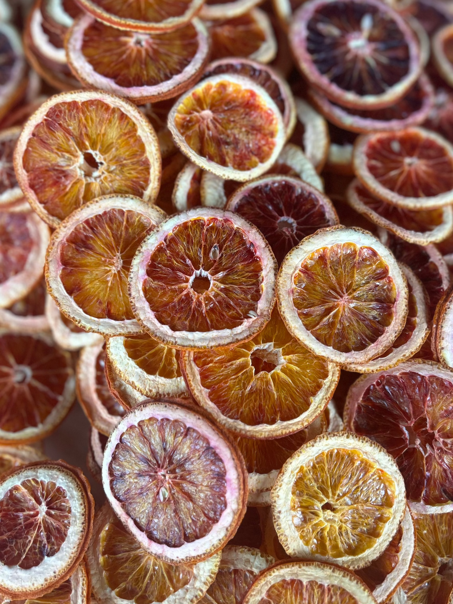 Dehydrated Blood Oranges